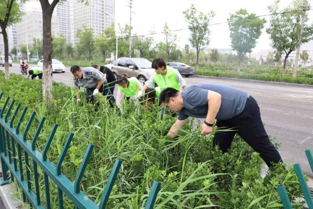助力文明创城 长田实业在行动