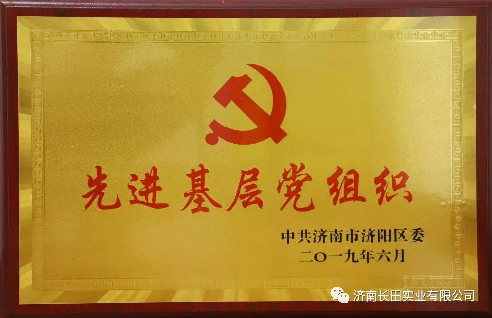 用荣誉向党献礼—长田实业党支部荣获“先进基层党组织”荣誉称号 用荣誉向党献礼—长田实业党支部荣获“先进基层党组织”荣誉称号